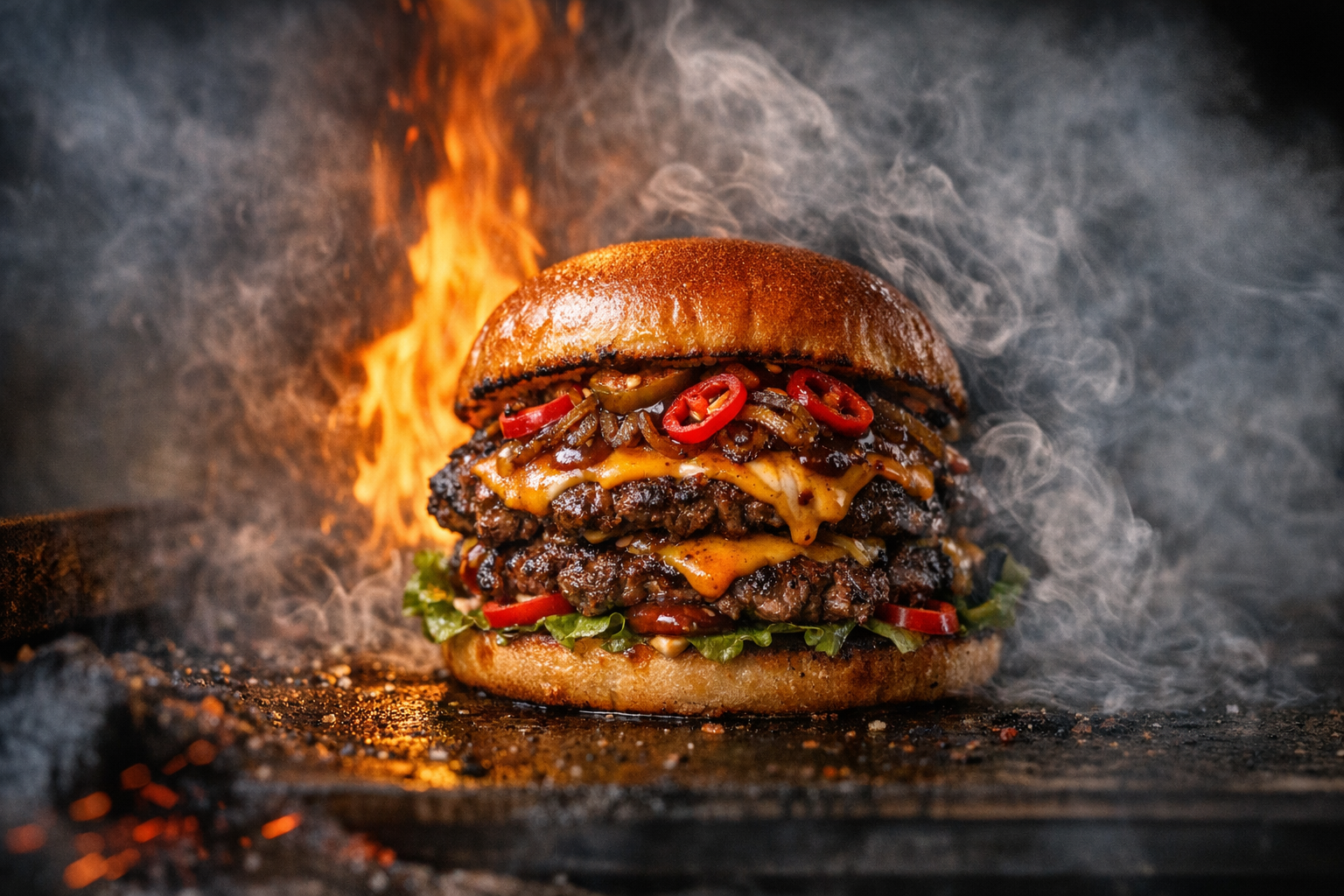 Hack Fusion smashburgare